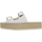 Sliders Jeffrey Campbell , White , Dames