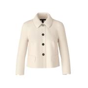 Kort Jas met Contrastknopen Marc Cain , Beige , Dames