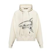 Geborduurde hoodie Palm Angels , Beige , Heren