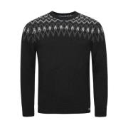 Vintage Fairisle Trui voor Heren Superdry , Black , Heren