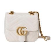 Witte Mini Gewatteerde Schoudertas Gucci , White , Dames