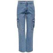 Cargo Denim Jeans voor moderne vrouwen Only , Blue , Dames