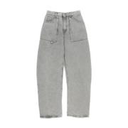 Effie Lange Broek The Attico , Gray , Dames