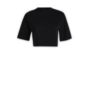 Klassiek T-Shirt Loulou Studio , Black , Dames