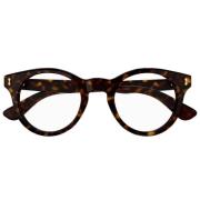 Vintage Style Gg1266O Brilmontuur Gucci , Brown , Unisex