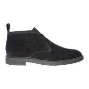 Brian - Navy - Desert boots Blackstone , Blue , Heren