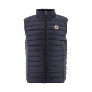 Tom Mouwloos Gewatteerd Vest Jott , Blue , Heren