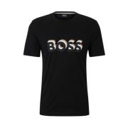 Stijlvol Regular Fit T-Shirt Boss , Black , Heren