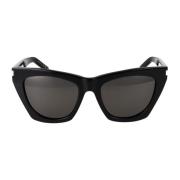 Zonnebril Saint Laurent , Black , Dames