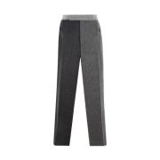 Grijze wijde broek Thom Browne , Gray , Heren