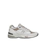 UK 991 Sneakers - Exclusieve Stijl en Cultuur New Balance , White , He...