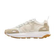 Witte Cross Tennisschoenen Mikakus Barcelona , Beige , Heren