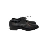 Pre-owned Leather flats Yves Saint Laurent Vintage , Black , Heren