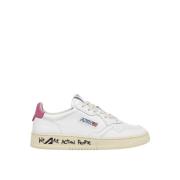 Lage sneakers in vintage stijl Autry , White , Dames