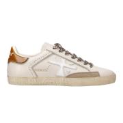 Stevend 6483 Stijlvolle Schoenen Premiata , Beige , Dames