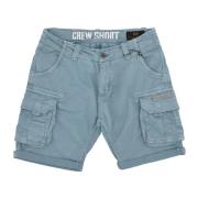 Casual Shorts Alpha Industries , Blue , Heren