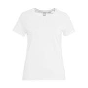 Logo T-Shirt met korte mouwen Pinko , White , Dames