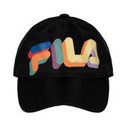 Gestructureerde Baseballpet Fila , Black , Unisex