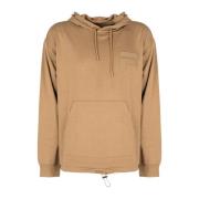 Loszittende hoodie Fila , Brown , Heren