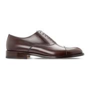 Donkerbruine Oxford schoenen van kalfsleer Moreschi , Brown , Heren