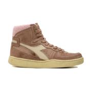 Hoge Sneakers voor Dames Diadora , Brown , Dames