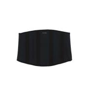 Zwarte elastische bustier met verstelbare sluiting Dolce & Gabbana , B...