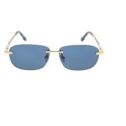 Stijlvolle Eyewear met 58mm Lensbreedte Fred , Yellow , Unisex