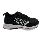 Zwarte Sneakers Versace Jeans Couture , Black , Dames
