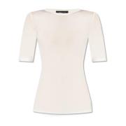 Top met uitsnijding Fabiana Filippi , White , Dames