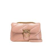 Cross Body Bags Pinko , Pink , Dames