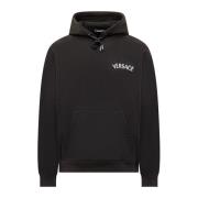 Sweatshirt - Stijlvol en Comfortabel Versace , Black , Heren