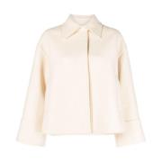 Beige Jas Jil Sander , Beige , Dames