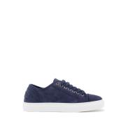 Stijlvolle Suede Sneakers Brioni , Blue , Heren