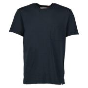 Klassieke Ronde Hals T-shirt Orlebar Brown , Blue , Heren
