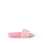 Jeanne Slippers Moncler , Pink , Dames