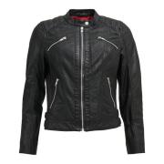 Tijdloze Vision Leren Jas Rockandblue , Black , Dames