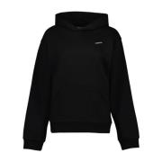 Oversized Sweatshirt met Logo Print Coperni , Black , Dames