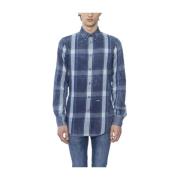 Normaal shirt Dsquared2 , Blue , Heren