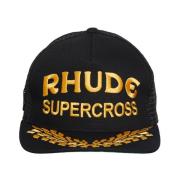 Truck Supercross Hoed Rhude , Black , Unisex