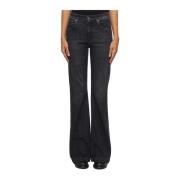 Olivia Model Broek Dondup , Black , Dames