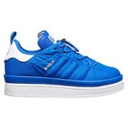 Gewatteerde Campus Lage Sneakers Moncler , Blue , Dames