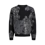 Stijlvolle Pullover Trui Jack & Jones , Black , Heren