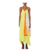 Maxi -jurken Unravel Project , Yellow , Dames