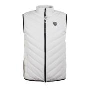 Witte Dons Bodywarmer Emporio Armani EA7 , White , Heren