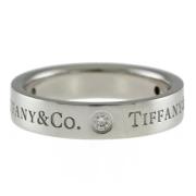 Pre-owned Platinum rings Tiffany & Co. Pre-owned , White , Dames