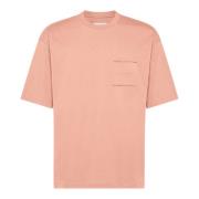 Maurice Essence Roze Katoenen T-shirt Philippe Model , Pink , Heren