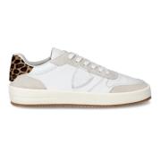 Lage Sneakers met Dierenprint Philippe Model , Multicolor , Dames