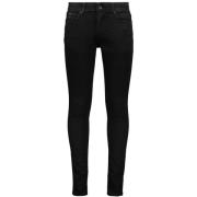 Zwarte Denim Skinny Jeans - Tijdloze Toevoeging aan je Garderobe PureW...