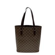 Pre-owned Canvas totes Louis Vuitton Vintage , Brown , Dames