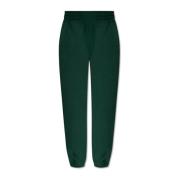 Sweatpants met logo Burberry , Green , Dames